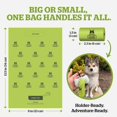 thumbnail image 4 of Bolsas para excrementos de perro Pogi's, a prueba de fugas, extra gruesas, 450 unidades, 4 of 8