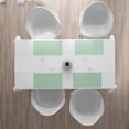 thumbnail image 3 of Ambesonne Green Place Mats Set of 4, Retro Little Polka Dots, Standard Size, Mint Green White, 3 of 4