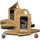 thumbnail image 1 of Cajas para Postres, Cajas de Pan Con Ventana, Con Asa de Transporte Cajas para Cupcakes, Domos para Reposteria, Cajas para Dulces, 1 of 4