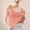 Orange, variant on Womens Tank Tops Solid Color Seamless Lightweight Ice Silk Sleeveless Slightly Deep Round Neck Daily Casual Base Tops