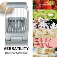 thumbnail image 4 of Sopito Heavy Duty Stainless Steel Wire Egg Slicer for Hard Boiled Eggs & Strawberry Other Soft Food, 4 of 9