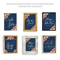 thumbnail image 3 of Koyal Wholesale Orange Pink Fall Flowers Wedding Signs Bundle 30 Set for Ceremony, Reception Decor Signage, 8.5 x 11", 3 of 5