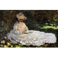 thumbnail image 2 of Monet, Claude 14x11 Gold Ornate Wood Framed with Double Matting Museum Art Print Titled - Camille Reading 1872, 2 of 4