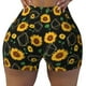 thumbnail image 2 of Fotbe Flower (2) Shorts Sin Costuras – Shorts Deportivos de Cintura Alta para Mujer, Elásticos para Gimnasio, Yoga, Running o Ciclismo-Medium, 2 of 8