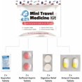 thumbnail image 4 of Mini travel medical kit – combination pack of various over-the-counter medicine packs – single medical kit for emergencies, first aid, cruises, and camping – compact size suitable for wallets, bags,, 4 of 4