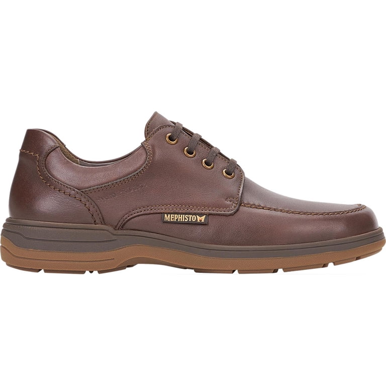Men\'s MEPSHITO \'Douk\' Dark Brown Leather Casual Derby Shoes Size 11.5 Men main image 3