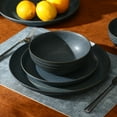 thumbnail image 4 of Stone Lain Elio 12-Piece Dinnerware Set Stoneware, Blue, 4 of 6