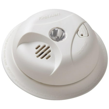 First Alert - Smoke Alarm with Escape Light - White