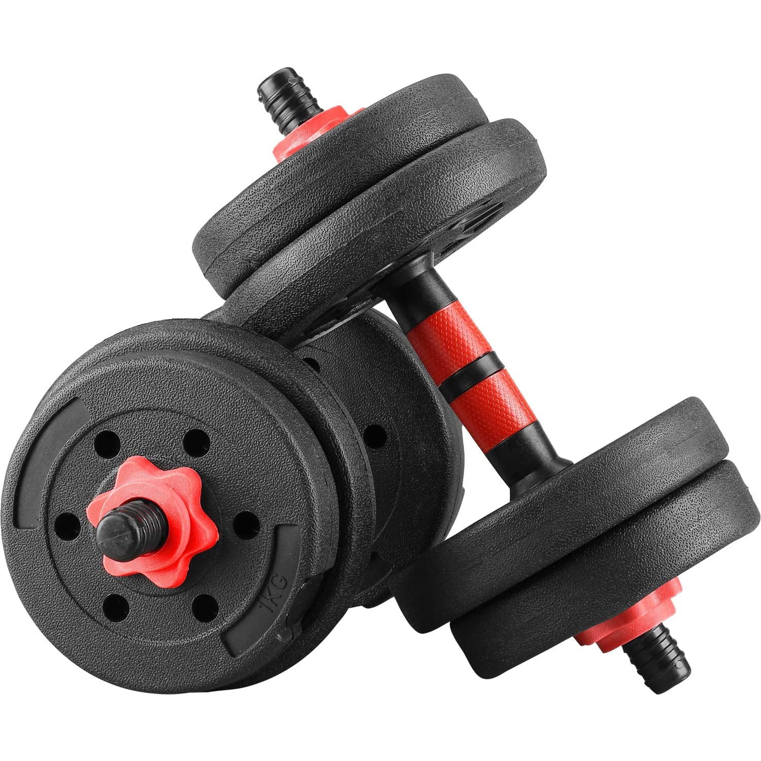 Ainfox Exercise Dumbbells Set, Adjustable Weight 22/33/44/55/66/88 Lbs