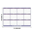 thumbnail image 2 of Ruroz 2025 Desk Calendar, 12 Month Desk Calendar/Wall Calendar Combo, 17" x 12", January 2025-December 2025, Highlight Holidays, Planning Calendar, Thick Paper, 2 of 5