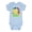 LIGHT BLUE, variant on Sesame Street - Character Group - Infant One Piece