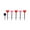 Multicolor-MR-home supplies, variant on LEFTHIGH Home LED Valentine Solar Garden Light String Outdoor Red Pink Multicolor 14.17in 5pcs Holiday Patio Yard Decor Funny Gifts