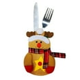 thumbnail image 1 of Billuyoard 1/3/6 Uds. Adornos navideños muñeco de nieve cocina vajilla titular bolsa fiesta regalo ornamento adornos navideños para la del Type4 NO4, 1 of 6