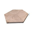 thumbnail image 3 of Hexagonal marble wall tiles, natural 3D marble, set of 12 pieces, suitable for walls, 3 of 6