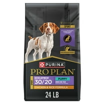 Purina Pro Plan High Protein Puppy Dry Dog Food Sport Development 30/20, Chicken & Rice, 24 lb Bag