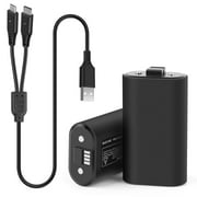 Rechargeable Battery Pack For XBox One X/S Series X/S Controller & Charger Cable