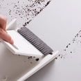 thumbnail image 1 of Mini Dustpan Brush Kits, Portable Compact Dust Pan and Hand Broom Nesting Snap On Design for Countertop Sofa Key Board Cleaning, 1 of 8