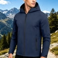 thumbnail image 4 of Miqool Mens Lightweight Hooded Waterproof Rain Jacket Breathable Windbreaker Rain Coats for Outdoor Mountain Hiking, 4 of 6