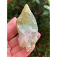 thumbnail image 1 of GAF TREASURES Large Green Calcite Rough Natural Stone, Raw Calcite Rock (Green Calcite, 1 Piece), 1 of 8