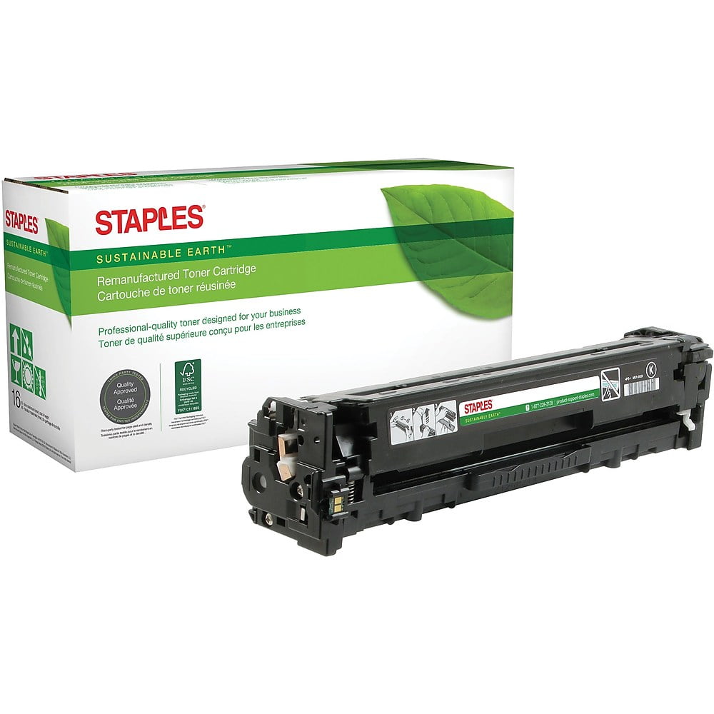 Canon Printer Cartridge 131 2 Staples Canon 131 Remanufactured Black Laser Toner Cartridge