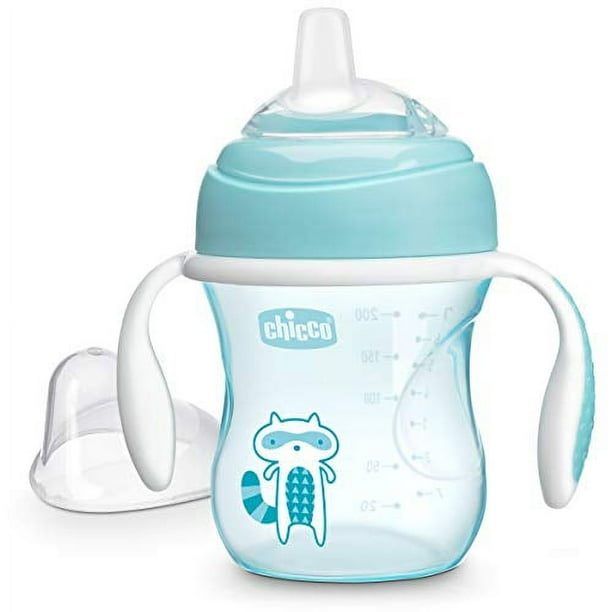 Taza de Entrenamiento Chicco 7 oz Con Boquilla de Silicona S
