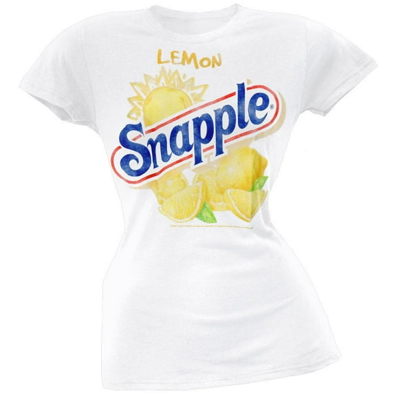 Snapple - Lemon Juniors T-Shirt - Medium