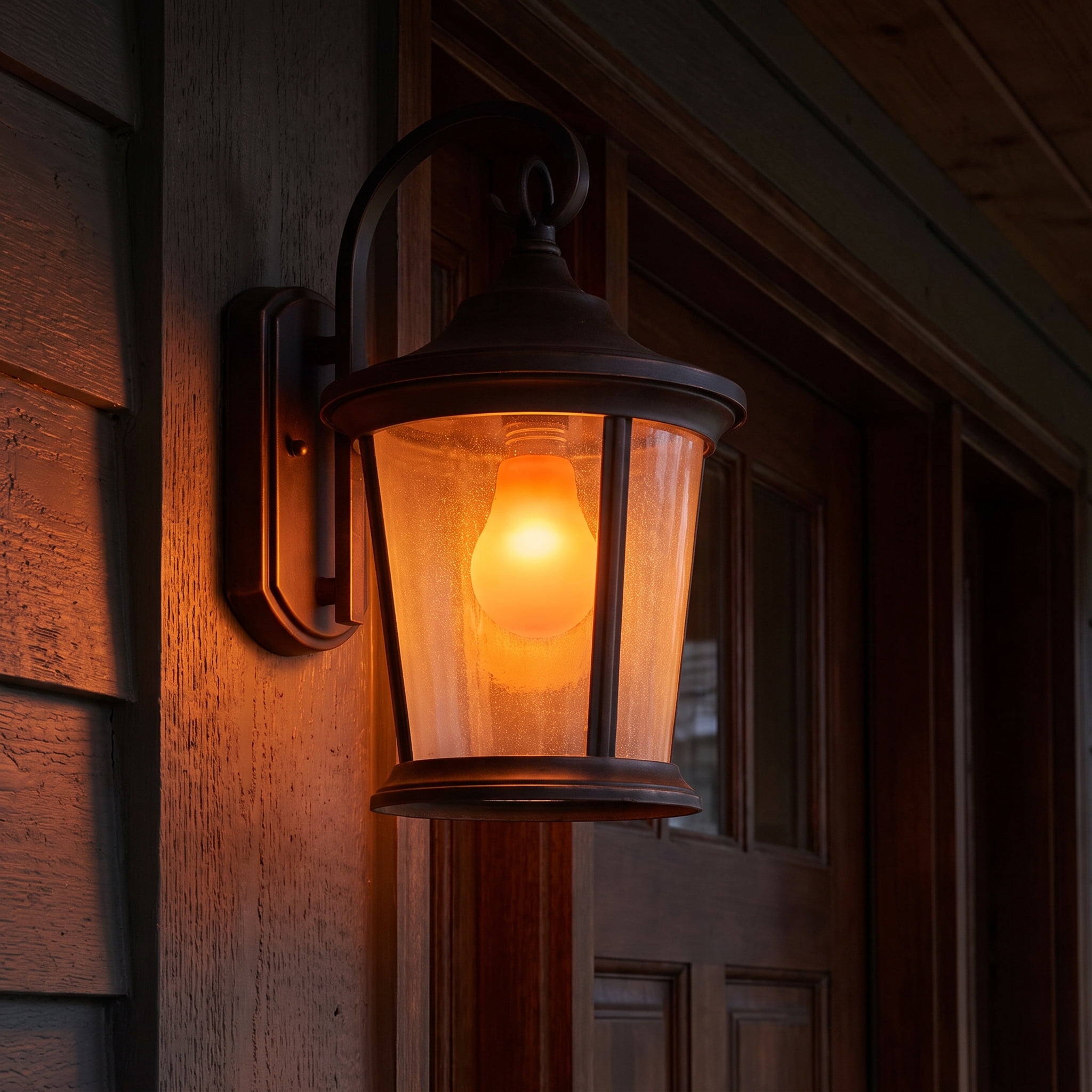 1W Frosted LED Light Bulb, Orange, Halloween by Way To Celebrate
