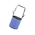 thumbnail image 1 of Horse feed Bag Adjustable PVC Mesh Bag pouch grass straw Slow Feeding Grain Feedbag Blue, 1 of 9