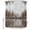 Gray, variant on Nature Landscape Shower Curtain for Bathroom, Rustic Moose Forest Pine Silhouettes Wildlife Waterproof Cloth Fabric Bathroom Accessories Set with 12 Rust Proof Plastic Hooks, 72"x78"