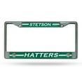 thumbnail image 4 of Stetson Mad Hatters Chrome Metal License Plate Frame - Set of Two Frames, 4 of 6