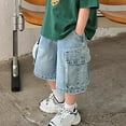 thumbnail image 5 of Shorts Boys Casual Shorts Jogger Hiking Gear Clothes for Girls 9-10 Years, 5 of 9