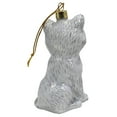 thumbnail image 3 of 4.25 Inch Grey Cat Glass Christmas Ornament Cat Pet Xmas Holiday Winter Gift, 3 of 6