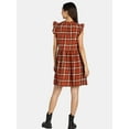 thumbnail image 2 of Time and Tru Women's Mini Woven Dress, 2 of 5