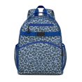 thumbnail image 1 of Polka Leopard Print Student Backpack for Students Bookbag Cheetah Pattern Lightweight Travel Bag Animal Spot Design Chest Strap Back to School Bag, 1 of 6