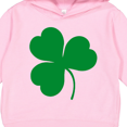 thumbnail image 3 of Inktastic Irish Green Shamrock Toddler Hoodie, 3 of 4