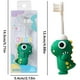 thumbnail image 4 of Dinosaur Kids Toothbrush, Soft Bristles, Toddler Toothbrush for 26 Years Green, 4 of 5