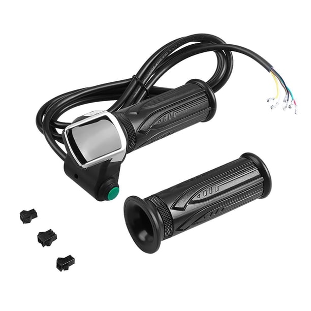 De Empuñaduras De Manillar De Acelerador Con Pantalla Lcd A Prueba De Agua Para Autos Eléctricos, Bicicletas, Scooters (48V) 1 Par Guardurnaity OD004584-00