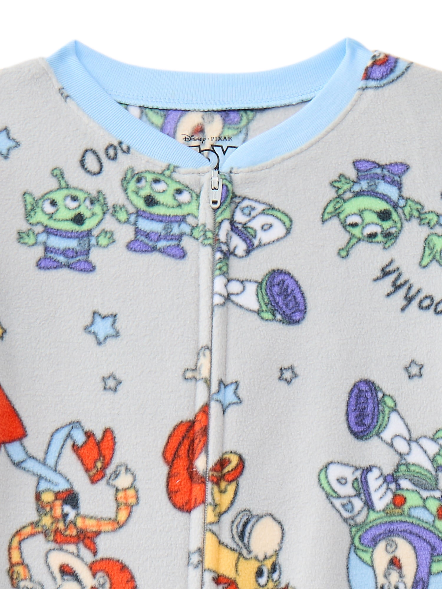 Toy Story Toddler Unisex One Piece Sleeper Pajamas, Sizes 12M-5T