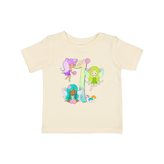 Inktastic Flower Fairies First Birthday Boys or Girls Baby T-Shirt
