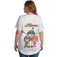 thumbnail image 5 of Team Umizoomi Women's Shirt V-Neck Breathable Short-Sleeve T-Shirt Casual Fashion Tee Soft & Trendy Blouse 3XL, 5 of 8