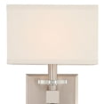 thumbnail image 3 of CLO-8892-BN Crystorama Lighting Clover - One Light Wall Sconce-Brushed Nickel Finish, 3 of 5
