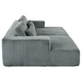 thumbnail image 6 of Miekor Furniture Corduroy Double Sofa Bed with 2 Pillows, Perfect for Living Rooms, Apartments, Offices 70823, 6 of 12
