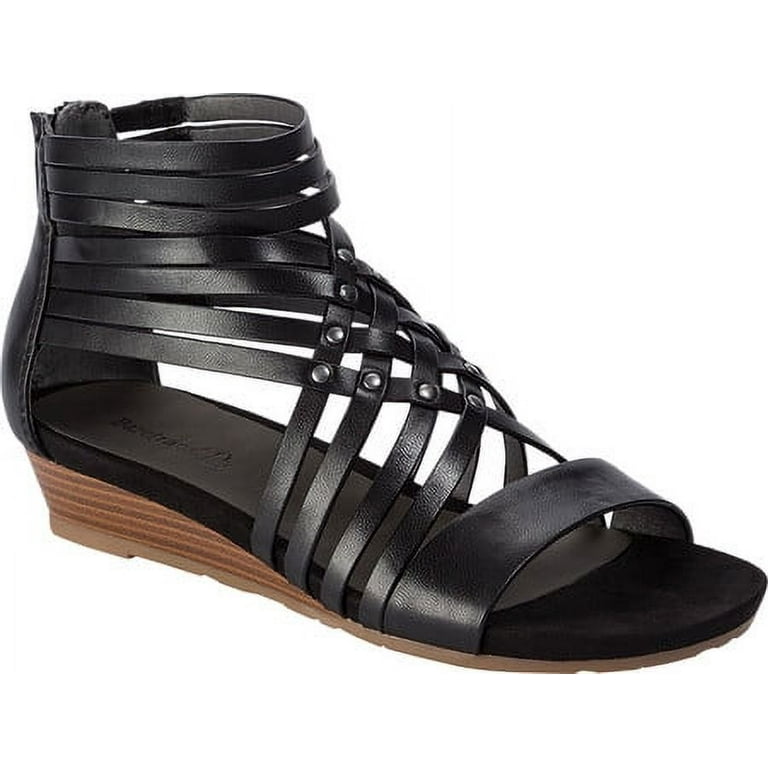 Black bare trap sandals deals