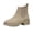 Taupe suede, variant on Cushionaire Women's Sasha slip on chelsea boot Memory Foam