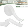thumbnail image 2 of Cinta de dobladillo instantánea Uxcell para planchar, cinta de dobladillo sin coser para pantalones, tiras adhesivas lavables blancas 1 Pcs 10.9 Yard, 2 of 7