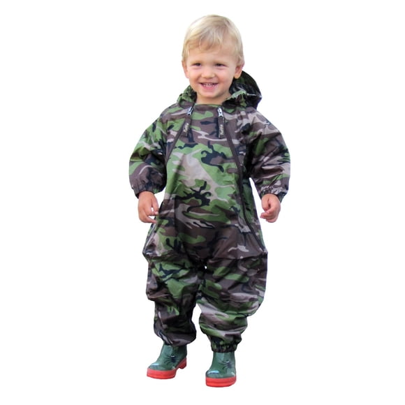 Overoles de camuflaje Tuffo Muddy Buddy para niños pequeños de 5 años