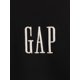 thumbnail image 3 of Sudadera GAP para Hombre con Logo, Cuello Redondo, Tela Polar, Negro Verdadero, Talla XL, 3 of 4