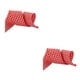 thumbnail image 1 of Inteprter Esencial para los entusiastas de las manualidades Cinta a cuadros para regalos hechos a mano DIY Envoltura de regalos de moda rojo rojo 2Conjunto, 1 of 6