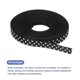 thumbnail image 3 of Cintas Grosgrain Uxcell de 25 yardas de 3/8" negras con puntos blancos para decoración de lazo, 3 of 7