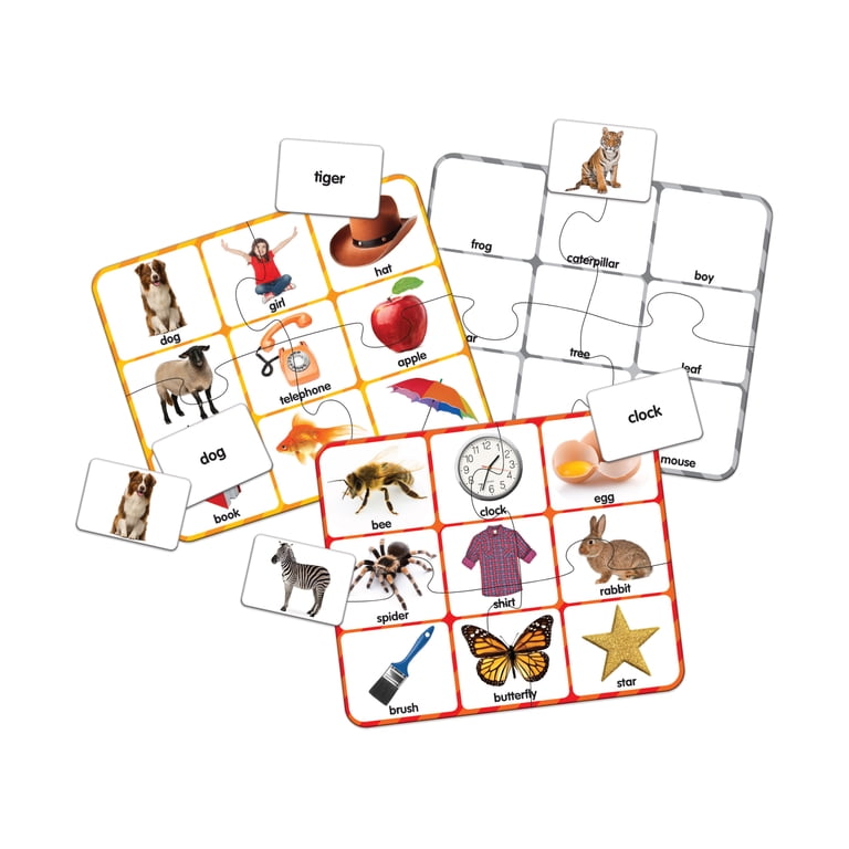 The Learning Journey Match It Picture Word Bingo photo 2
